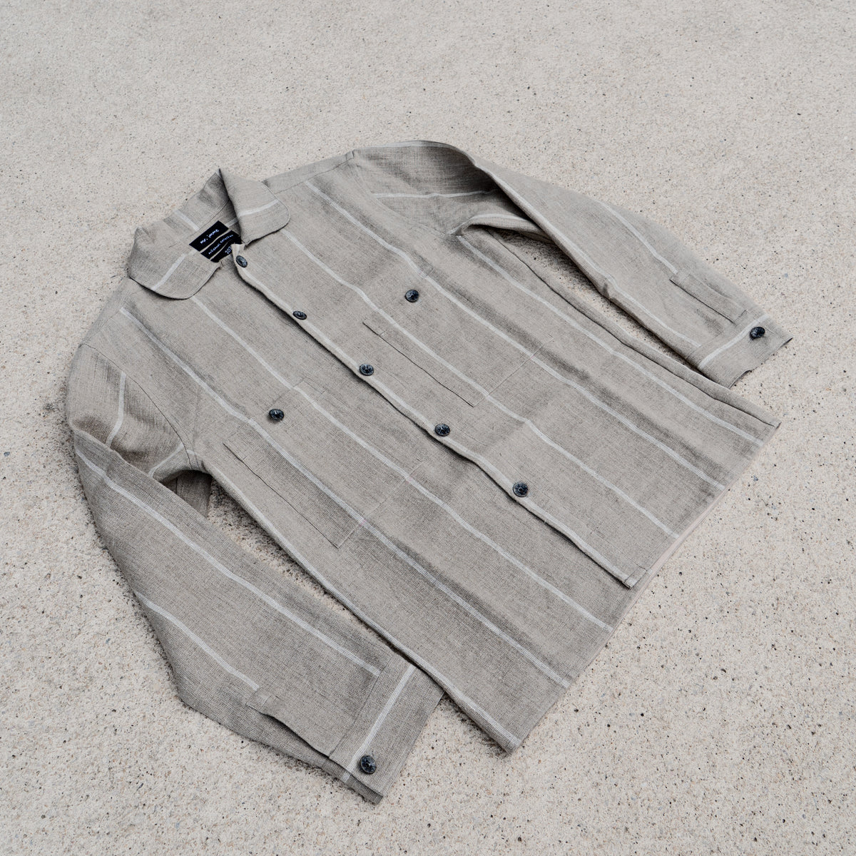 Artisanal Heavy Workwear Overshirt